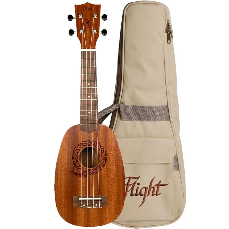 Flight NUP310 Pineapple Ukulele – Sapele – Flight Music Ukuleles Scelto Dai Clienti