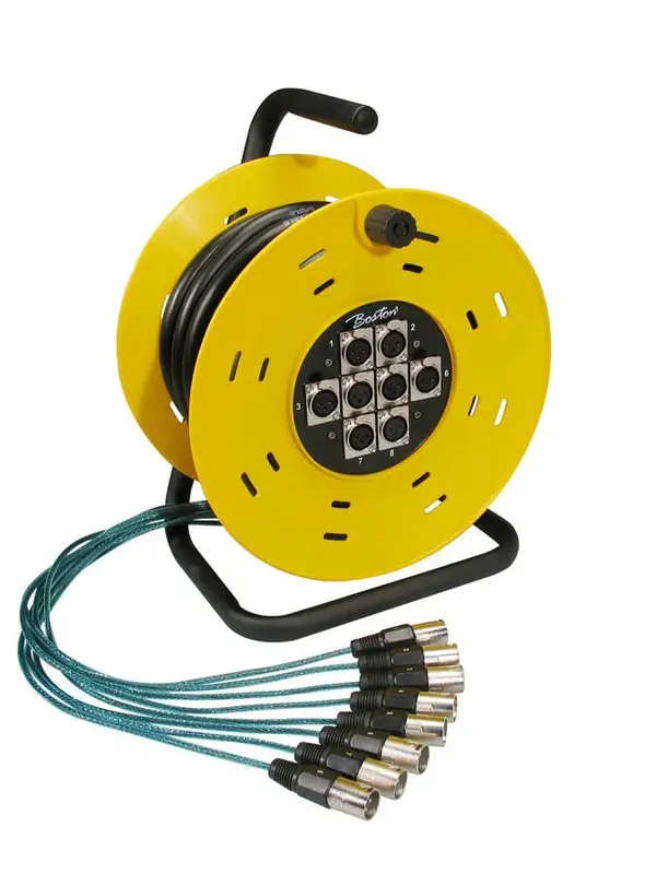 Prezzo Conveniente Stage box, in 8x XLR-F, out 8x XLR-M, 15m – Boston