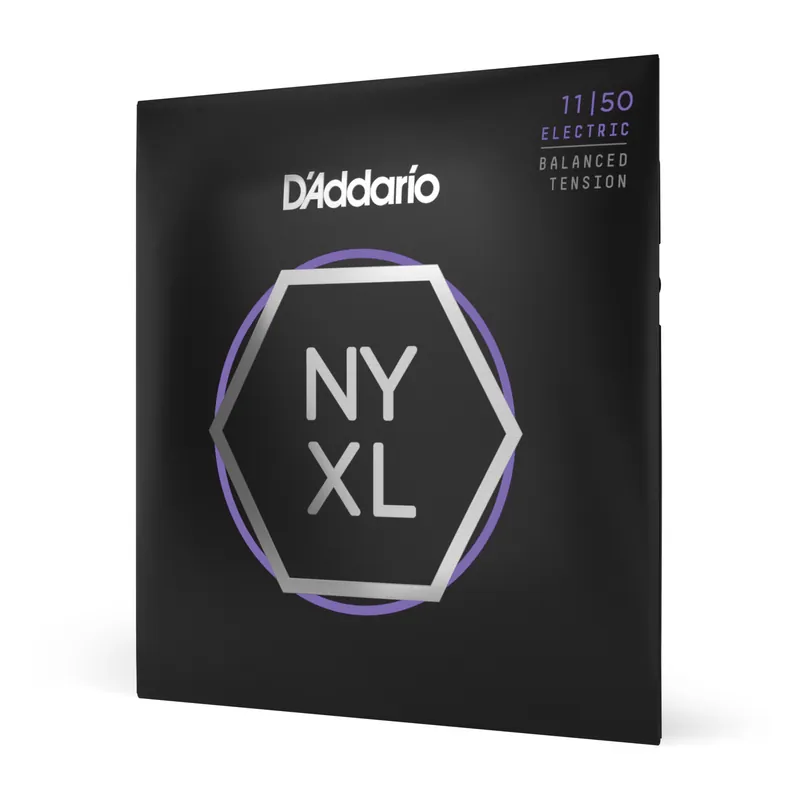 Offerta Speciale D’Addario NYXL1150BT – Corde avvolte in nickel per chitarra elettrica, scalatura media, tensione bilanciata, 11-50 – NYXL