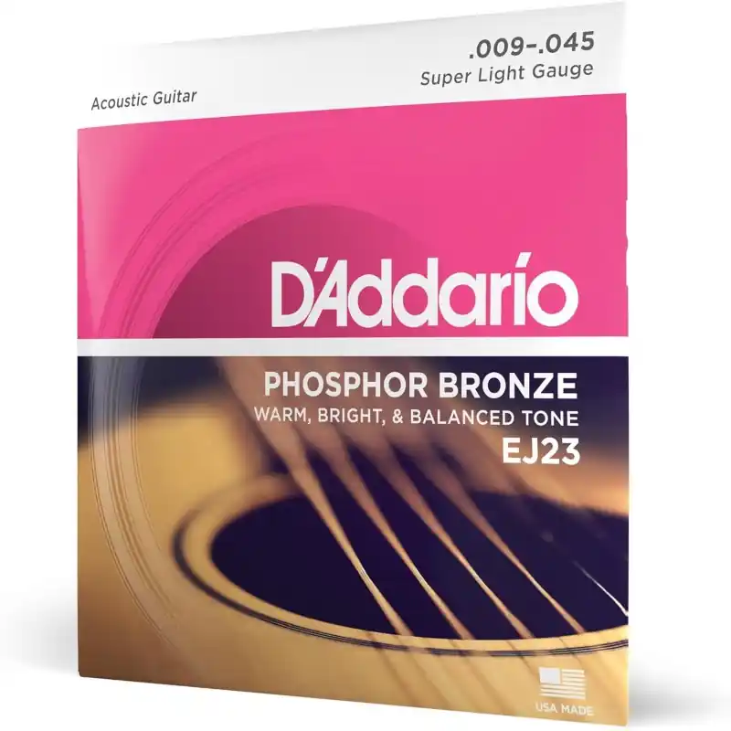 D ‘ADDARIO EJ23 CORDIERA PER CHITARRA ACUSTICA PHOSPHOR BRONZE WOUN... Super Prezzo
