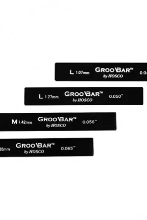 Consegna Rapida HOSCO GROOBAR NUT SLOT ASSIST TOOL - SET OF 4