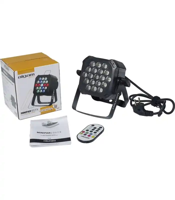 Algam Lighting MINIPAR-193-FX Par Led 18x1W + 1x3W RGB Ordina Subito